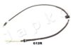 JAPKO 131612R Cable, parking brake